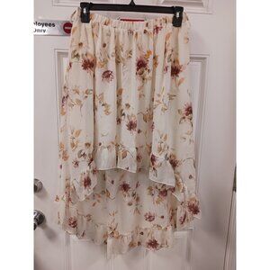 Rue 21+ Hi Low Floral Skirt Lined Size 1X